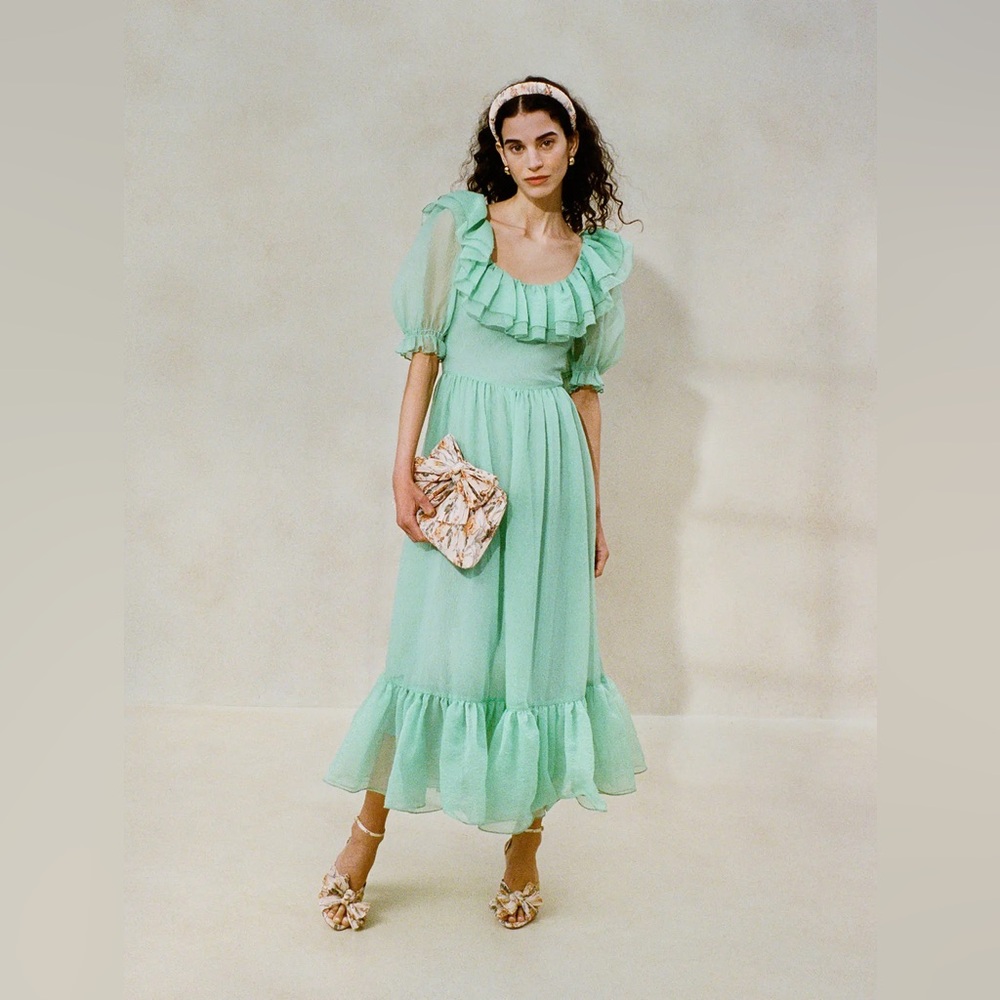 Loeffler Randall Seafoam Shannon Dress
